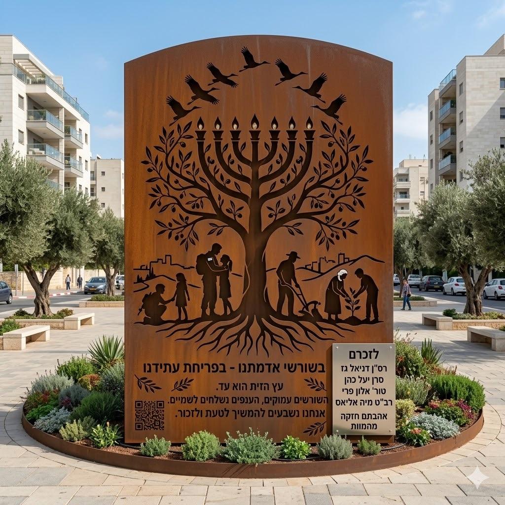 לזכרם — בשורשי אדמתנו בפריחת עתידנו